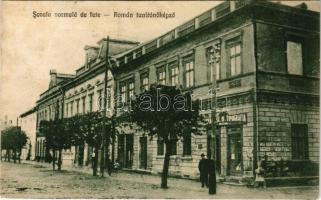 1927 Szamosújvár, Gherla; Scoala normala de fete / Román tanítónőképző. Augustin S. Deac kiadása / Romanian teachers' training institute (fl)