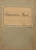 1939 Telkibánya, munkásigazolvány Gróf Károlyi Imre erdőhivatala alkalmazottja részére, néhány bejegyzéssel