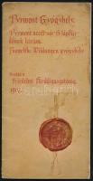 Pyrmont gyógyhely. Pyrmont aczél sós és lápfürdőinek leírása. Függelék Wildungen gyógyhely. A címlapon: Waldeck és Pyrmont fejedelemség gyógyhelyei. II. WIldungen gyógyhely. [Pyrmont], 1907., Fejedelmi Fürdőigazgatóság, (Leipzig, Grumbach C.-ny.), 48 p. Gazdag képanyaggal, szecessziós díszekkel illusztrált. Kiadói papírkötés, foltos borítóval, 2 lap kijár (23/24, 25/26.)