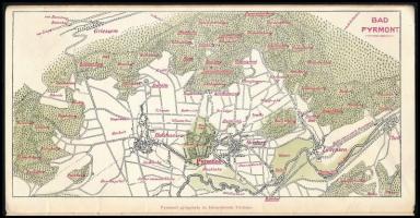 Pyrmont gyógyhely. Pyrmont aczél sós és lápfürdőinek leírása. Függelék Wildungen gyógyhely. A címlap...