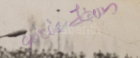 Göröcs János (1939-2020), Ifj Bene Ferenc (1978) labdarúgóedző aláírásai Göröcsöt és Bene Ferencet á...