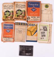 Vegyes, háború előtti fotó és üvegnegatív tétel, nagyrészt családi témákkal.