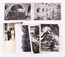 Vegyes, háború előtti fotó és üvegnegatív tétel, nagyrészt családi témákkal