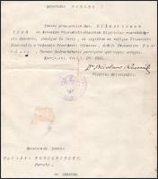 1921 Eperjes, Rusznák Miklós (1878-1954) görögkatolikus egyházmegyei kormányzó, teológiai tanár álta...