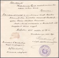 1925 Miskolc, Papp Antal (1867-1945) görögkatolikus püspök, címzetes érsek, a Miskolci Apostoli Exar...