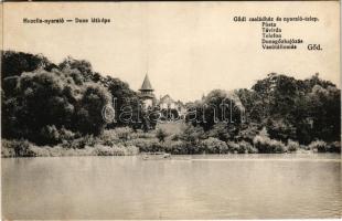 Göd, Huzella nyaraló, villa, Duna látképe (EK)