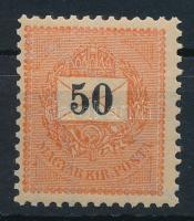 1899 50kr 12 : 11 3/4 fogazással, luxus POSTATISZTA minőségben!