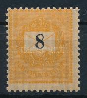 1899 8kr 12 : 11 3/4 fogazással, decentrált, luxus POSTATISZTA minőségben (38.000)