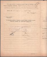 1938 Miskolc, Szegénységi jog megadásáért a bírósági eljárásban előterjesztett kérelem alapjául szol...