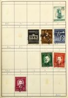 3 db cserefüzet, benne 420 db vegyes külföldi bélyeg