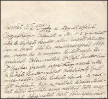 1927 Kobulniczky (Cirill) Cyrill (1882-1949) görögkatolikus kanonok által vitéz Lukáts Sándor ügyvéd...