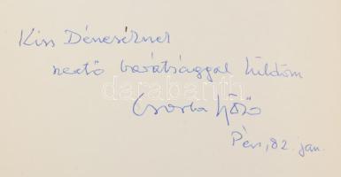Csorba Győző: Ritmus, rend, zene. A szerző, Csorba Győző (1916-1995) Kossuth-díjas és kétszeres Józs...