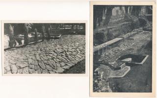 Szombathely - 8 db képeslap: római kori emlékek