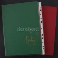 Magyar bélyegek, néhány blokk főleg a 60-as 70-es 80-as évekből, néhány korábbival, portóval, 2 db A...