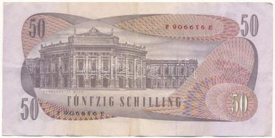 Ausztria 1970. 50Sch "F 906656 E" T:F erős papír
Austria 1970. 50 Schilling "F 90665...