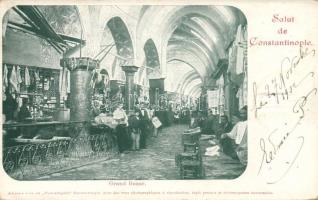 Constantinople Grand Bazaar interior (b)