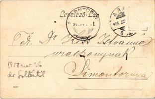 1905 Arad, 13 vértanú szobor, Ries J. és Társa, Erber és Fleischmann üzlete, Aradi Kereskedők Köre /...