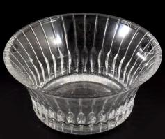 Mikasa ólomkristály kínáló, jelzett, hibátlan, d: 23 cm, m: 9,5 cm