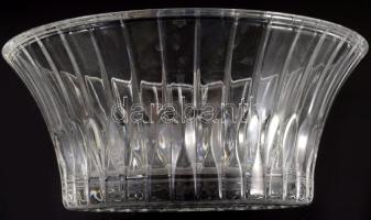 Mikasa ólomkristály kínáló, jelzett, hibátlan, d: 23 cm, m: 9,5 cm