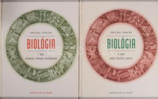 Fazekas-Szerényi: Biológia I-II. Bp., 2002, Scolar. Kiadói kartonált kötés, jó állapotban.
