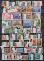 Szovjetunió összeállítás 12 lapos nagyalakú berakóban, benne képes, sok motívum bélyeg