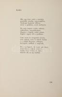 József Attila: Medvetánc. Válogatott költemények 1922-1934.
Bp.,1934., Révai, 108+4 p. Első kiadás....