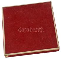 1988. "A csepeli PV (Polgári Védelem) gyakorlat emlékére" kétoldalas bronzpatinázott emlék...