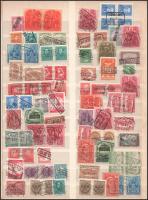 Pályaudvari / postaügynökségi olvasható / szép bélyegzések A4-es berakólapon