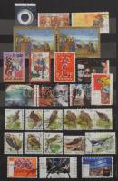 Belga kis vegyes tétel 6 lapos közepes berakóban, tokkal