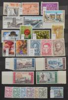 Belga kis vegyes tétel 6 lapos közepes berakóban, tokkal