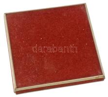 Palotás József (1947-) 1977. "Dunaújvárosi Uszoda építéséért" egyoldalas, öntött bronz eml...