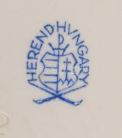 Herendi Apponyi mintás ékszeres tálka. Jelzett, hibátlan, d: 8 cm