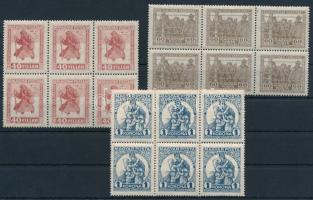 1920 Hadifogoly sor hatostömbökben, a 40f fekvő vízjellel (12.000)