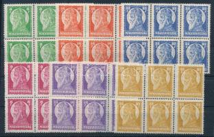 1928-1929 Szent István I. és II. sorok hatostömbökben (19.200)