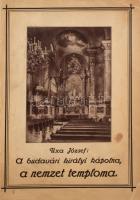Uxa József: A budavári királyi kápolna s a "m. kir. udvari és várplébánia" története. Bp.,(1934), (Stephaneum-ny.), VIII+278+1 p. Szövegközti fekete-fehér képekkel illusztrálva. Kiadói papírkötés, szakadt, foltos borítóval, javított kötéssel.