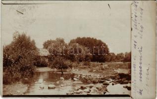 1933 Kóka, vízpart. photo (EB)