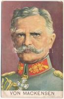 General-Feldmarschall von Mackensen / WWI German military, Field Marshal Mackensen. Stengel &amp; Co. (ázott / wet damage)