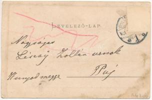 1901 Gyulafehérvár, Karlsburg, Alba Iulia; Barmherzige Schwestern r.-k. Lehranstalt / Római katoliku...