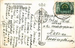 1940 Marosvásárhely, Targu Mures; bevonulás / entry of the Hungarian troops + "1940 Marosvásárh...