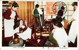 Japanese ladies' hairdresser / Japán fodrászat (EK)