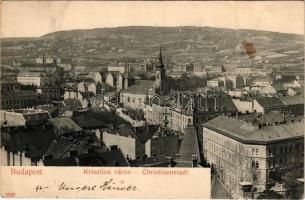 1907 Budapest I. Krisztinaváros. Taussig Arthur 5825. (gyűrődés / crease)