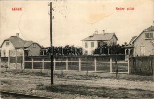 1909 Balatonlelle, Lelle; Szikrai villák. Steiner László kiadása (fl)
