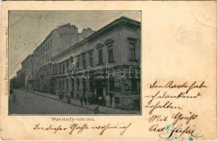 1900 Budapest VI. Szondi utca, Hambach Ferenc üzlete és saját kiadása (EK)