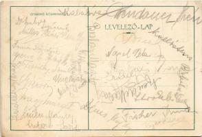 1926 Budapest VI. Hotel Britannia szálloda, étterem és bár, "Ötórai tea tánccal" reklám ké...