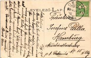 1910 Deszk, Báró Gerliczy kastély. Klein Aladár fényképész (EK)