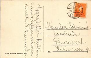 1937 Sorokújfalu (Sorokpolány), Szapáry kastély és mauzóleum, római katolikus templom, Frölich Kálmá...