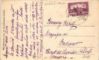 1925 Mogyoród, utca, községháza. Fogyasztási szövetkezet kiadása (felületi sérülés / surface damage)