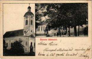 1909 Bükkösd, Bükösd; Római katolikus templom, üzlet (EK)