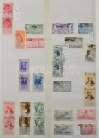 Olaszország tartalmas főleg bélyegzett gyűjtemény a kezdetektől az 1990-es évekig 2 db 30 lapos A/4 ...