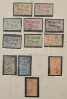 Románia tartalmas gyűjtemény a klasszikusoktól több jó kiadással 1960-ig albumban, továbbá későbbi i...